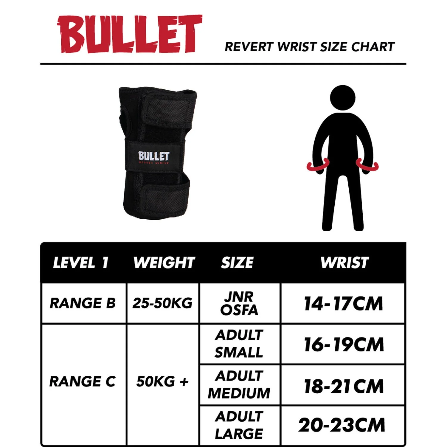 Bullet Revert Junior Handgelenkschützer - Image 3